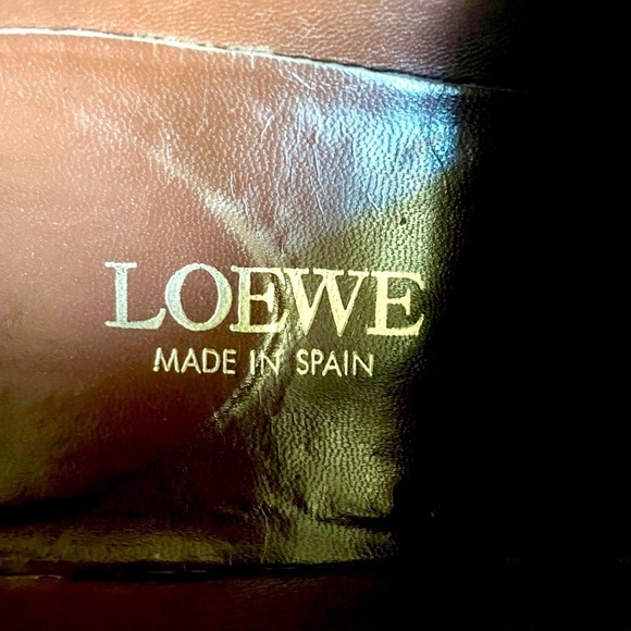 Loewe Black Leather Monk Strap Dress Shoes EU 44 US 11 main image 10